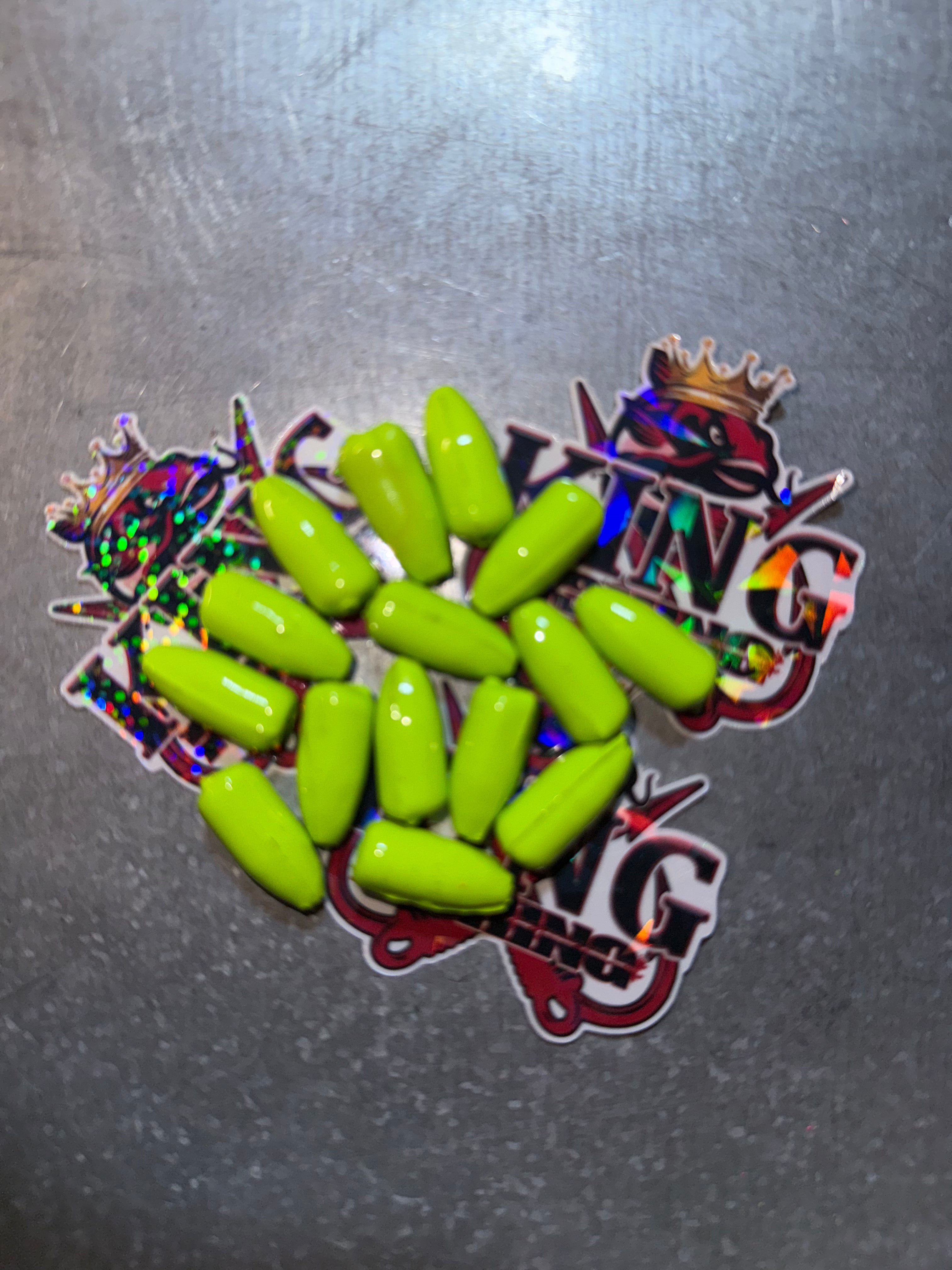 BULLET SINKERS (COLORED)